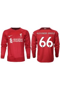 Fotbalové Dres Liverpool Alexander-Arnold #66 Domácí Oblečení 2022-23 Dlouhý Rukáv